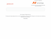 Tablet Screenshot of grecise.com